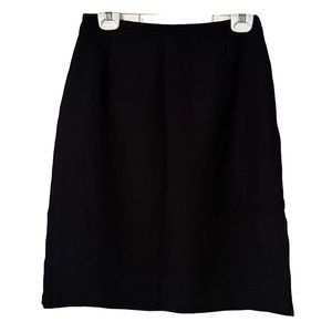 First Issue by Liz Claiborne Pencil Skirt 16 Black Crepe